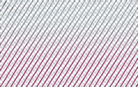 Red and white striped abstract seamless pattern background transparent Illustrazione stock