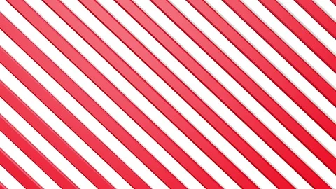 Red and White Stripes Spin Out Vídeo Stock 78710633