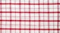 red and white tablecloth pattern HD Footage