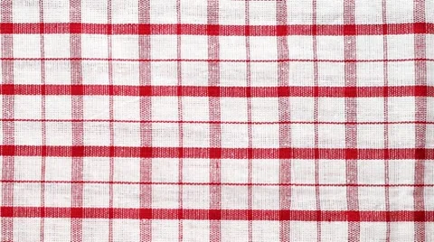 Red and white tablecloth pattern Stockbeeldmateriaal 8835724