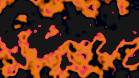 Red and yellow abstract flames, blood. Stock Footage 243672589