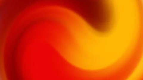 Red and yellow blurred background, swirls and gradient. Stock Footage 282418072