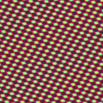 Red and Yellow Diagonal Checkered Pattern Stock Illustration