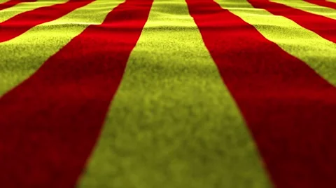 Red and Yellow Flag, Textile Background, Still Camera Stock-Footage 47770360
