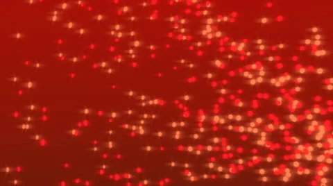 Red and yellow hexagons fly free Stock Footage 50312248