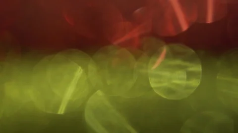 Red and yellow light leaks, mixed colorful bokeh in 4k. Stock Footage 100299045
