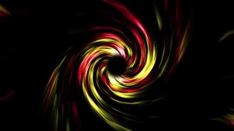 Red and Yellow Spiral Vortex Animation Fiery Abstract Twirl Loop in 4K 스톡 동영상 310958600