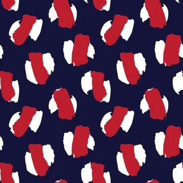 Red Animal Leopard Seamless Pattern Background Illustrazione stock