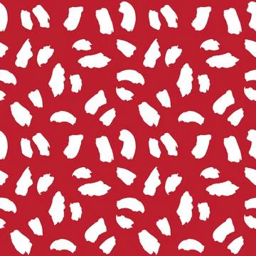 Red Animal Leopard Seamless Pattern Background 스톡 일러스트
