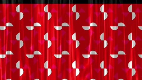 Red-animated-background Stock Footage 251361116