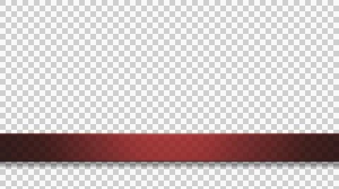 Red Animated Lower Third Title Strap - Alpha Channel / Transparent Background Stock Footage 41820972