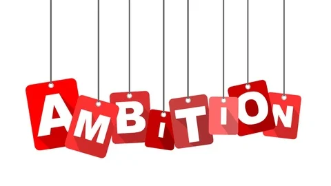 Red animation ambition Stock Footage 101715305