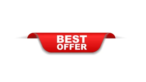 Red animation best offer Stock Footage 103042041