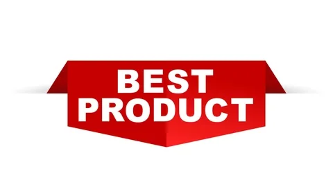 Red animation best product Stock Footage 100991091