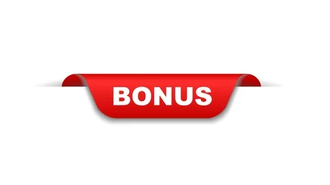 Red animation bonus Stock Footage 103041385