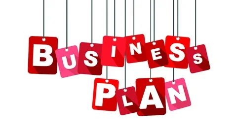 Red animation business plan Stock Footage 101119501