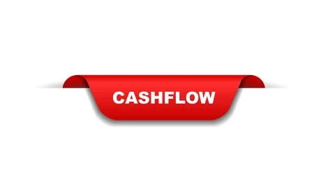 Red animation cashflow Stock Footage 103099881