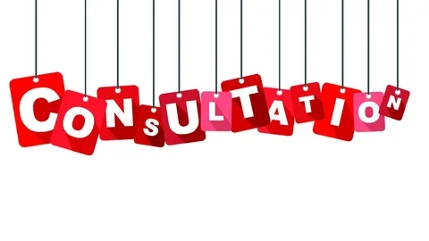 Red animation consultation Stock Footage 101117988