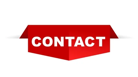 Red animation contact Stock Footage 100990523