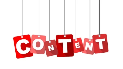 Red animation content Stock Footage 101117206