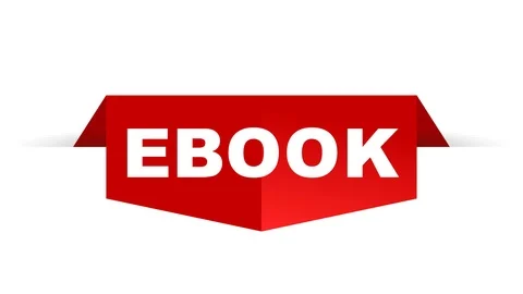 Red animation ebook Stock Footage 100913717