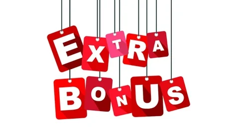 Red animation extra bonus Stock Footage 101118335