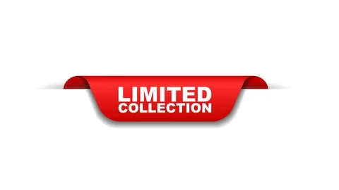 Red animation limited collection Stock Footage 103097200