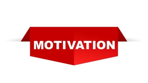 Red animation motivation Stock Footage 100989512