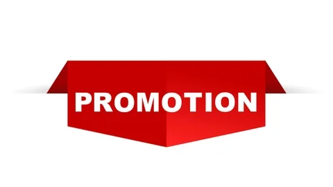 Red animation promotion Stock Footage 100990354