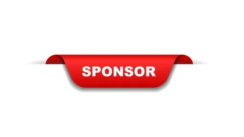 Red animation sponsor Stock Footage 103090381