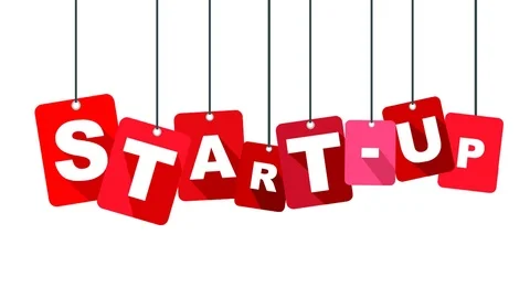 Red animation startup Stock Footage 100998098