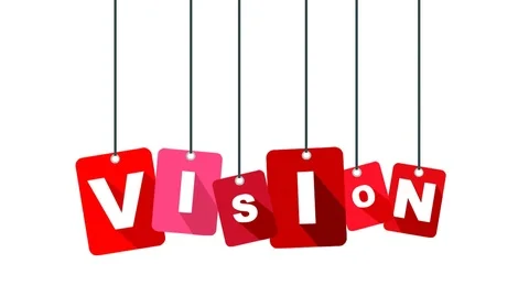 Red animation vision Stock Footage 101120795