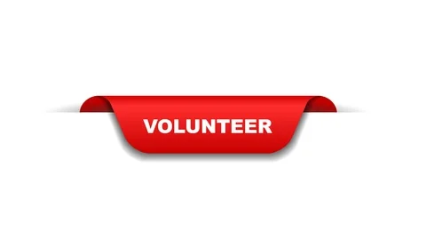 Red animation volunteer Stock Footage 103090535