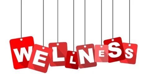 Red animation wellness Stock Footage 101715083