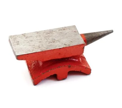 Red anvil Stock Photos