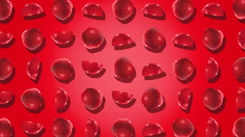 Red Apple Background Loop Stock Footage 247795616