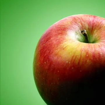 Red apple background Stock-Fotos