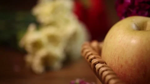 Red apple crisp apple (3) Stock Footage 202234806