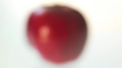A red apple Stock Footage 11309455
