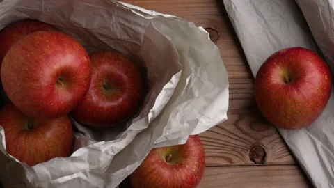 Red Apple Stock Footage 201127635