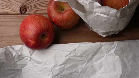 Red Apple Stock Footage 205203077