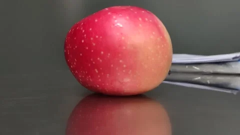Red Apple Stock Footage 243896077