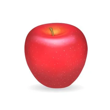 Red apple Stock Illustration