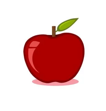 Red Apple Stock Illustration