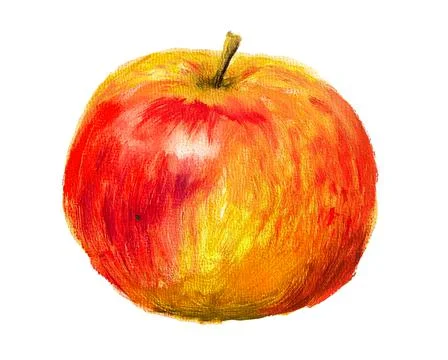 Red apple Stock Illustration