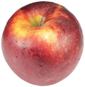 Red apple isolated Stock Photos