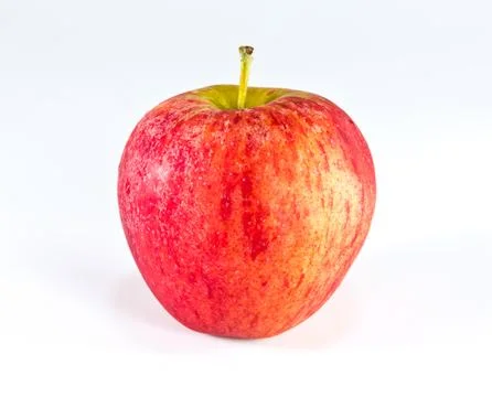 Red apple isolated Stock Photos