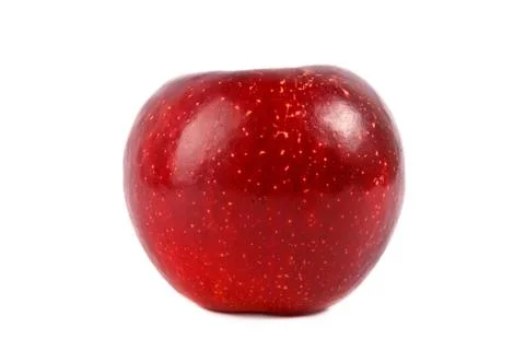 Red apple isolated Foto stock