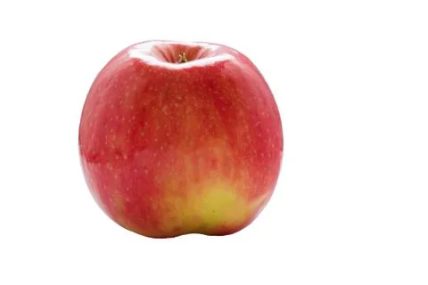 Red apple isolated . Stock Photos