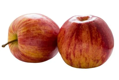 Red apple isolated . Stock Photos